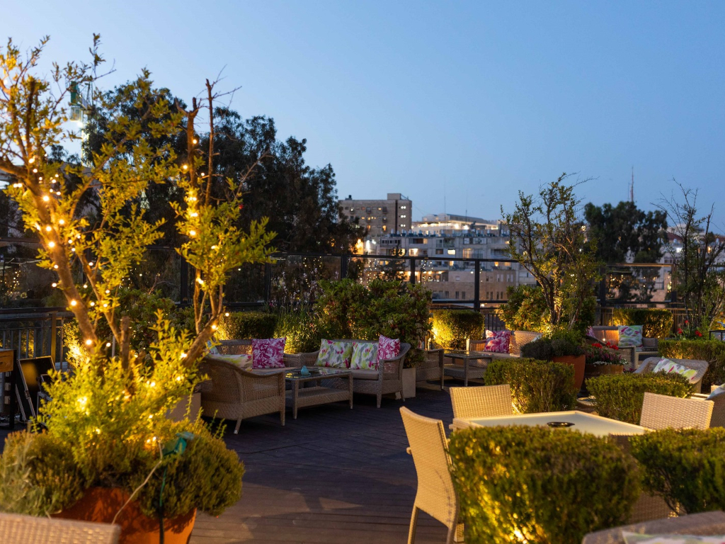 A view of the Terrace Bar