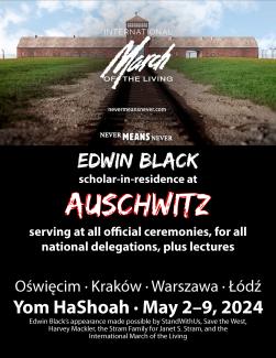 Auschwitz March of the Living and Scholar-in-Residence